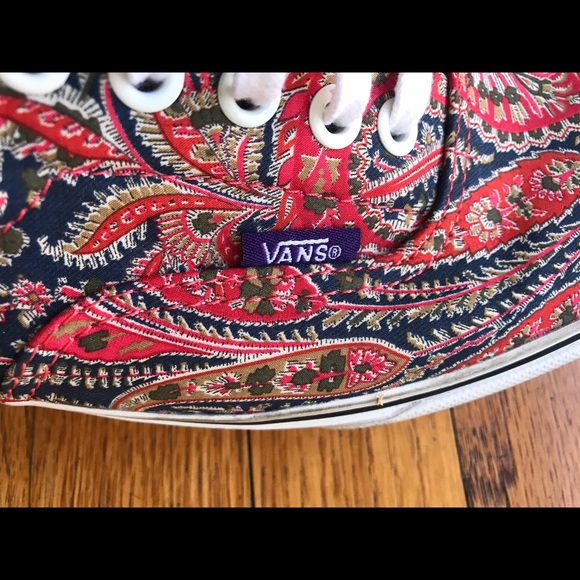 Vans shoes unique Kashmir design rare - Picture 3 of 7